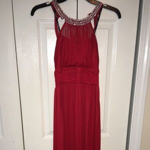 Red prom dress